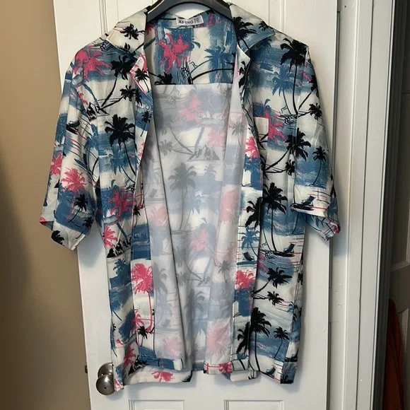 Men’s Never worn Hawaii style shirt size 3x - Picture 5 of 11